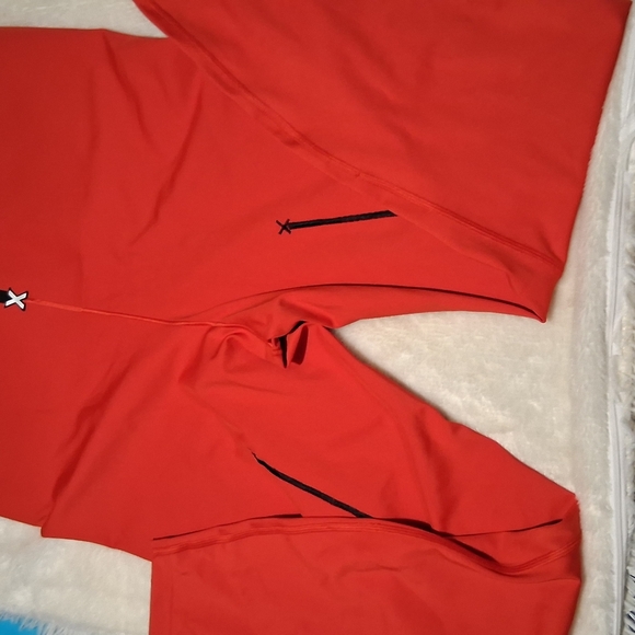 Savage X Fenty Red Straight Leg Jeans - Picture 6 of 7